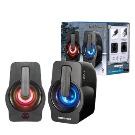 PARLANTE,  MICRONICS, NEON ONE S307-7 PARLANTE 2.0 RGB 2 