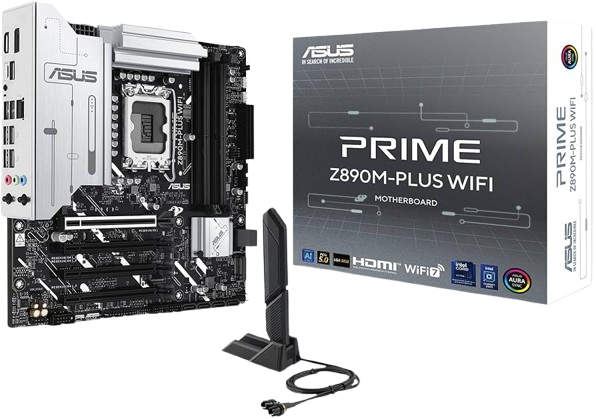 PLACA MADRE ASUS PRIME Z890M PLUS WIFI LGA 1851