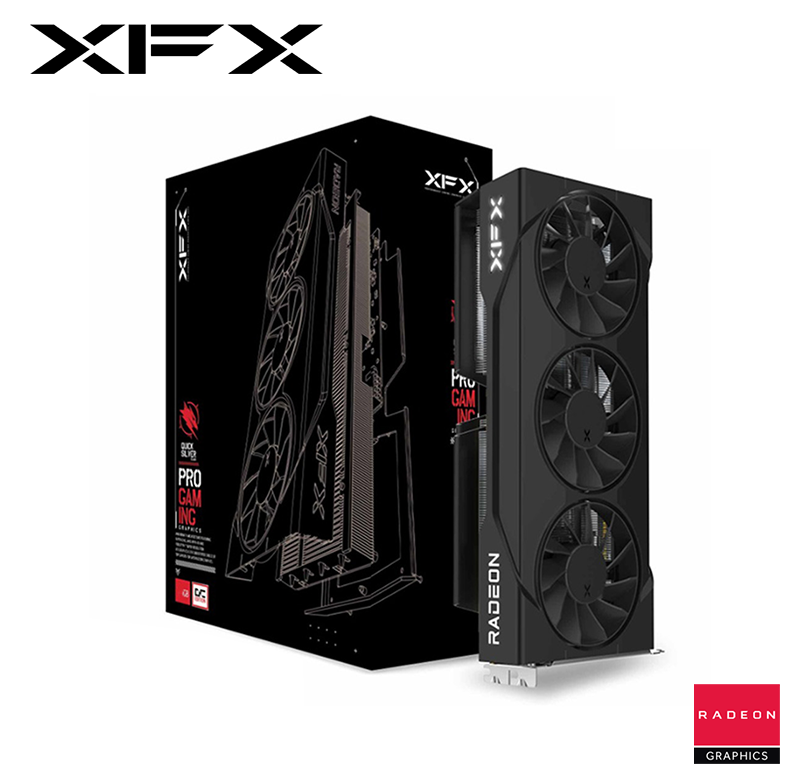 TARJETA DE VIDEO RX 9060XT 16GB XFX GDDR6 BLACK