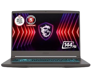 LAPTOP, MSI THIN 15 B13VE,I7 13620H, 16GB DDR4, SSD 512GB, RTX 4050 6GB, 15.6P FHD IPS 144HZ TECLADO ESPAÑOL